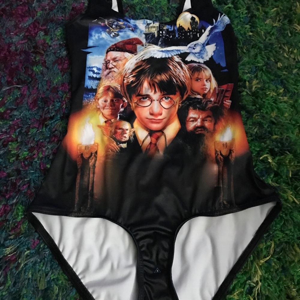 Black Milk Harry Potter First Year Swim BNWOT